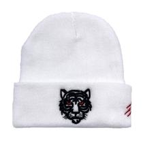 Chapéu de malha Tiger Head White Anime Winter Beanie Chapéu de malha Tiger Head White Anime Winter Beanie