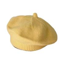 Chapéu De Malha Unissex Para Bebês, Estilo Pintor, Chunky Ribbed, Essencial Para O Outono E Inverno