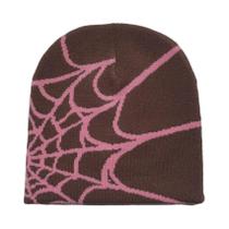 Chapéu De Malha Unissex Y2k Spider Web Four Seasons Gorro De Moda Para Esportes Ao Ar Livre