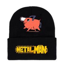 Chapéu de malha Winter Beanie Chainsaws Mans Anime Warm Chapéu de malha Winter Beanie Chainsaws Mans Anime Warm