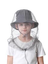 Chapéu de mosquiteiro infantil Tibeha Bug Cap UPF 50+ Sun Protect