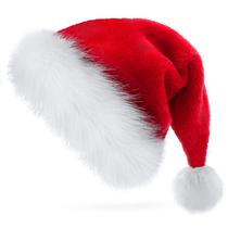 Chapéu de Natal TCJJ Santa Hat Holiday para adultos unissex