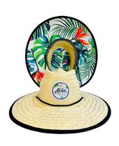 Chapéu de palha estampado Unissex Aloha Beach BENIRRAS - Aloha Beach Sun & Sea