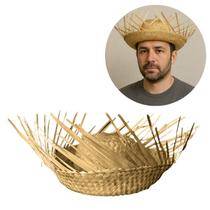 Chapéu de Palha Infantil Caravana Desfiado