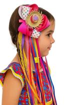 Chapéu de Palha Mini Enfeite de Cabelo Festa Junina Papilloo Chapéu de Palha Mini Enfeite de Cabelo Festa Junina Papilloo