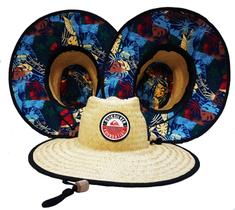 Chapéu De Palha Surf Forrado Unisex Várias Cores e Estampas Chapéu De Palha Surf Forrado Unisex Várias Cores e Estampas