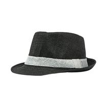 Chapéu De Palha Trançada Com Listras Para Homens E Mulheres, Chapéu Jazz Com Fivela, Casual Para Chapéu De Palha Trançada Com Listras Para Homens E Mulheres, Chapéu Jazz Com Fivela, Casual Para