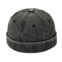 Chapéu de Pele Gua Jeans Retrô Masculino - Estilo Rua, Quatro Estações Chapéu de Pele Gua Jeans Retrô Masculino - Estilo Rua, Quatro Estações