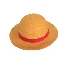 Chapéu de pelúcia Cosplay Boné de anime Luffy's Straw Hat para adultos