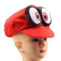Chapéu de pelúcia Cosplay Cappy Hat uiuoutoy Odyssey Red Cap Gift