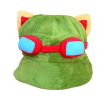 Chapéu de pelúcia de cosplay de anime Armored Dragon Turtle para adulto/criança