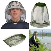 Chapéu de Pesca com Proteção Anti-Mosquito - Ideal para Camping e Atividades ao Ar Livre