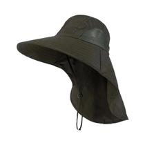 Chapéu de Pesca Masculino com Aba Larga e Protetor de Pescoço - Secagem Rápida Chapéu de Pesca Masculino com Aba Larga e Protetor de Pescoço - Secagem Rápida