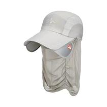 Chapéu De Pesca Masculino Para Verão Ao Ar Livre, Respirável, À Prova De Vento, Com Rede E Proteção