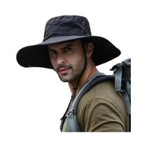 Chapéu De Pesca Masculino Resistente a UV Para O Verão, Com Aba Larga, Proteção Solar Para Chapéu De Pesca Masculino Resistente a UV Para O Verão, Com Aba Larga, Proteção Solar Para