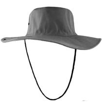 Chapeu de pesca s/ proteção cinza