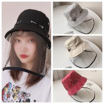 Chapéu de pescador, capa facial protetora para uso externo, anti-respingos