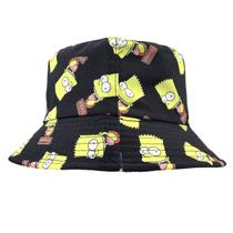 Chapéu de pescador Chapéu de pesca dobrável de anime Simpsons Chapéu de pescador Chapéu de pesca dobrável de anime Simpsons