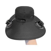 Chapéu De Pescador Com Proteção Solar Para Camping, Pesca E Caminhadas, Com Ventilador Solar Chapéu De Pescador Com Proteção Solar Para Camping, Pesca E Caminhadas, Com Ventilador Solar