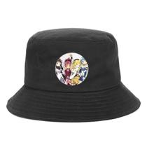 Chapéu de pescador de praia unissex Bucket Hat Loves Lives Anime Chapéu de pescador de praia unissex Bucket Hat Loves Lives Anime