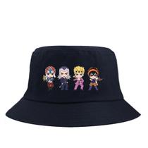 Chapéu de pescador Jojos Bizarre Adventures Anime Folding Sun F
