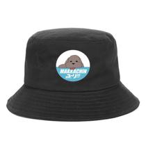 Chapéu de pescador Makkachins Anime Folding Sun Fishing
