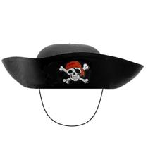 Chapéu de Pirata Adulto e Infantil com Elástico Toy Master