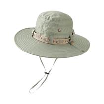 Chapéu De Praia De Verão Com Proteção UV E Aba Larga, Estilo Bucket, Para Caminhadas, Ciclismo E