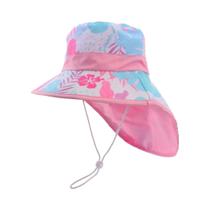 Chapéu De Praia Infantil Com Aba Larga E Proteção UV Para Meninos E Meninas, Boné De Sol Com Estampa Chapéu De Praia Infantil Com Aba Larga E Proteção UV Para Meninos E Meninas, Boné De Sol Com Estampa