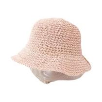 Chapéu De Praia Infantil De Verão Com Laço De Renda E Palha, Estilo Panamá, Moda Princesa Para Chapéu De Praia Infantil De Verão Com Laço De Renda E Palha, Estilo Panamá, Moda Princesa Para