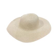 Chapéu de praia redondo feminino aba larga