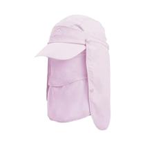 Chapéu De Proteção Solar Dobrável E Destacável Com Vela Respirável Para Camping, Pesca E Caminhadas