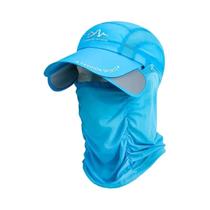 Chapéu de Sol Ajustável e Destacável 360° - Ideal para Pesca, Ciclismo e Caminhadas