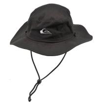 Chapéu de Sol Bucket com Aba Larga Quiksilver Bushmaster Preto P/M