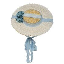 Chapéu de sol COSDREAMER Victorian Tea Party Girls Women Straw