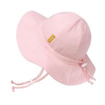 Chapéu de sol DANMY Baby Girl UPF 50+ ajustável de 2 a 4 anos rosa