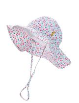 Chapéu de sol DASMINI Baby Girl Pink Daisy Wide Brim UPF50+ 2-5Y Chapéu de sol DASMINI Baby Girl Pink Daisy Wide Brim UPF50+ 2-5Y