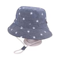 Chapéu de Sol de Algodão para Bebês - Proteção UV para Praia e Atividades ao Ar Livre