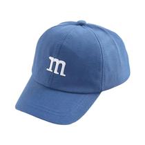 Chapéu De Sol De Verão Para Bebês Meninos E Meninas Com Letra M Bordada, Boné Estilo Hip Hop Para