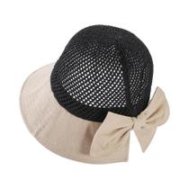 Chapéu de Sol Dobrável Feminino - Respirável, de Malha, com Arco - Proteção Solar para Praia