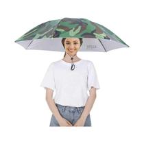 Chapéu De Sol Dobrável Impermeável Com Proteção UV, Guarda-Chuva De Dupla Camada Para Pesca E Praia