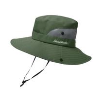 Chapéu De Sol Feminino Impermeável Com Aba Larga, Cor Pura, Para Viagens Ao Ar Livre, Pesca,