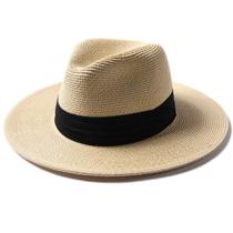 Chapéu de sol FURTALK Panama Hat de aba larga Fedora Straw UPF 80+