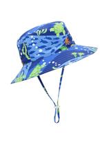 Chapéu de sol Komorebi Green Turtle UPF 50+ para crianças de 4 a 8 anos Chapéu de sol Komorebi Green Turtle UPF 50+ para crianças de 4 a 8 anos