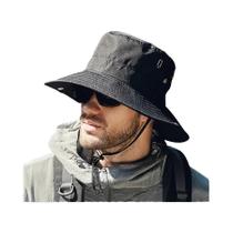 Chapéu De Sol Masculino De Verão Com Aba Larga, Proteção Solar, Estilo Pescador, Para Atividades Ao