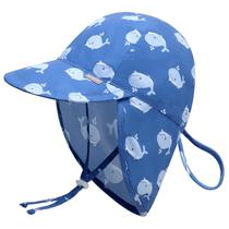 Chapéu de sol para bebês Duoyeree UPF 50+, proteção de orelha e pescoço 0-6M