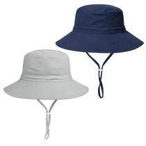 Chapéu de sol para bebês, meninos e meninas, proteção solar UPF 50+