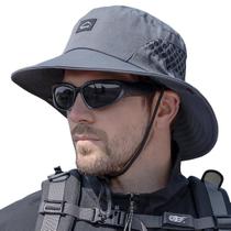 Chapéu de sol Sireck, chapéu de pesca UPF50+, aba larga para homens e mulheres, cinza Chapéu de sol Sireck, chapéu de pesca UPF50+, aba larga para homens e mulheres, cinza
