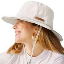 Chapéu de sol SOMALER para mulheres de aba larga UPF50+ à prova d'água Chapéu de sol SOMALER para mulheres de aba larga UPF50+ à prova d'água