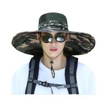 Chapéu de Sol Unissex de Malha Respirável - Proteção UV para Pesca, Caminhada e Praia Chapéu de Sol Unissex de Malha Respirável - Proteção UV para Pesca, Caminhada e Praia